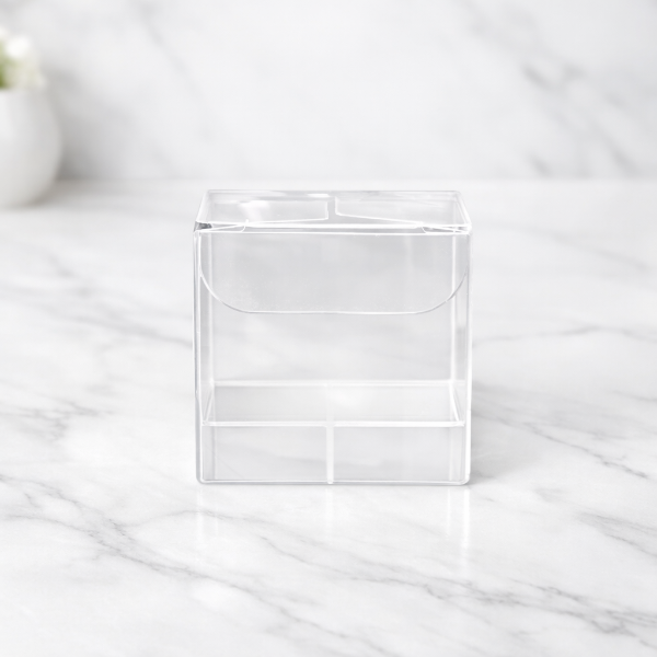 ✨Paquete 25 Cajas de Acetato Transparente 8×8×8 cm $260.00