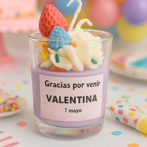 ✨Malteada de Fresa Cumpleaños – $84.55 c/u desde 25 pzas