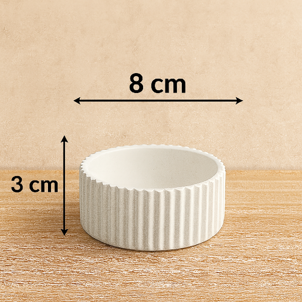✨Maceta Rayada Artesanal – $10.00 c/u (mayoreo desde 25 pzas)