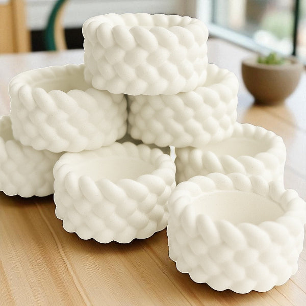 ✨Maceta Crochet Artesanal – $8.00 c/u (mayoreo desde 25 pzas)