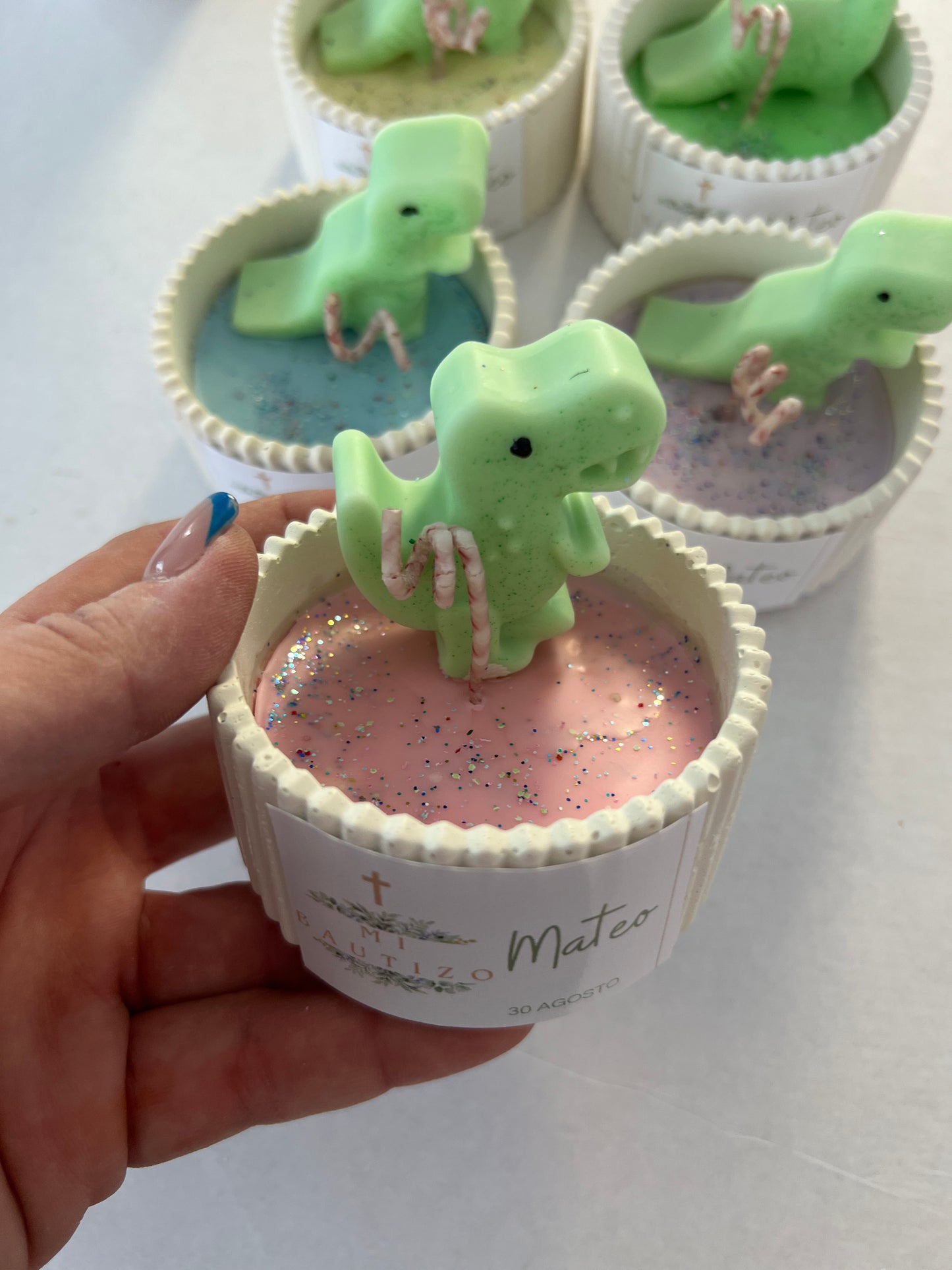 Dinosaurio en Maceta -Bautizo ⭐️⭐️⭐️⭐️