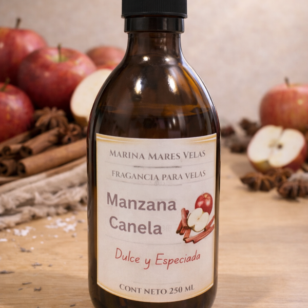 ✨ Fragancia MANZANA CANELA para Velas – Aromas Intensos y Duraderos |  desde $132.00