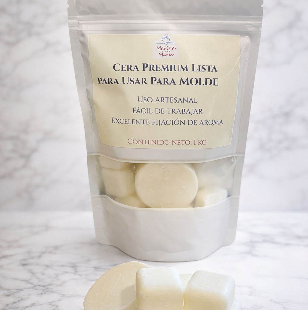 ✨ Cera Premium Lista para MOLDE – Ideal para Velas de molde ,Waxmelts y figuras decorativas