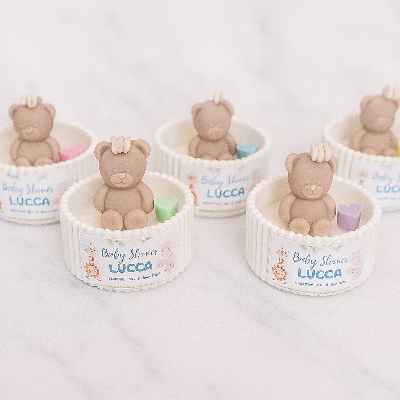 ✨Osito  en Maceta Baby Shower– $71.25 c/u desde 25 pzas