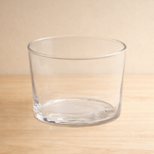 ✨ Frasco de Cristal Premium 230 ml – Ideal para Velas | desde $59 (mayoreo +25 pzas)