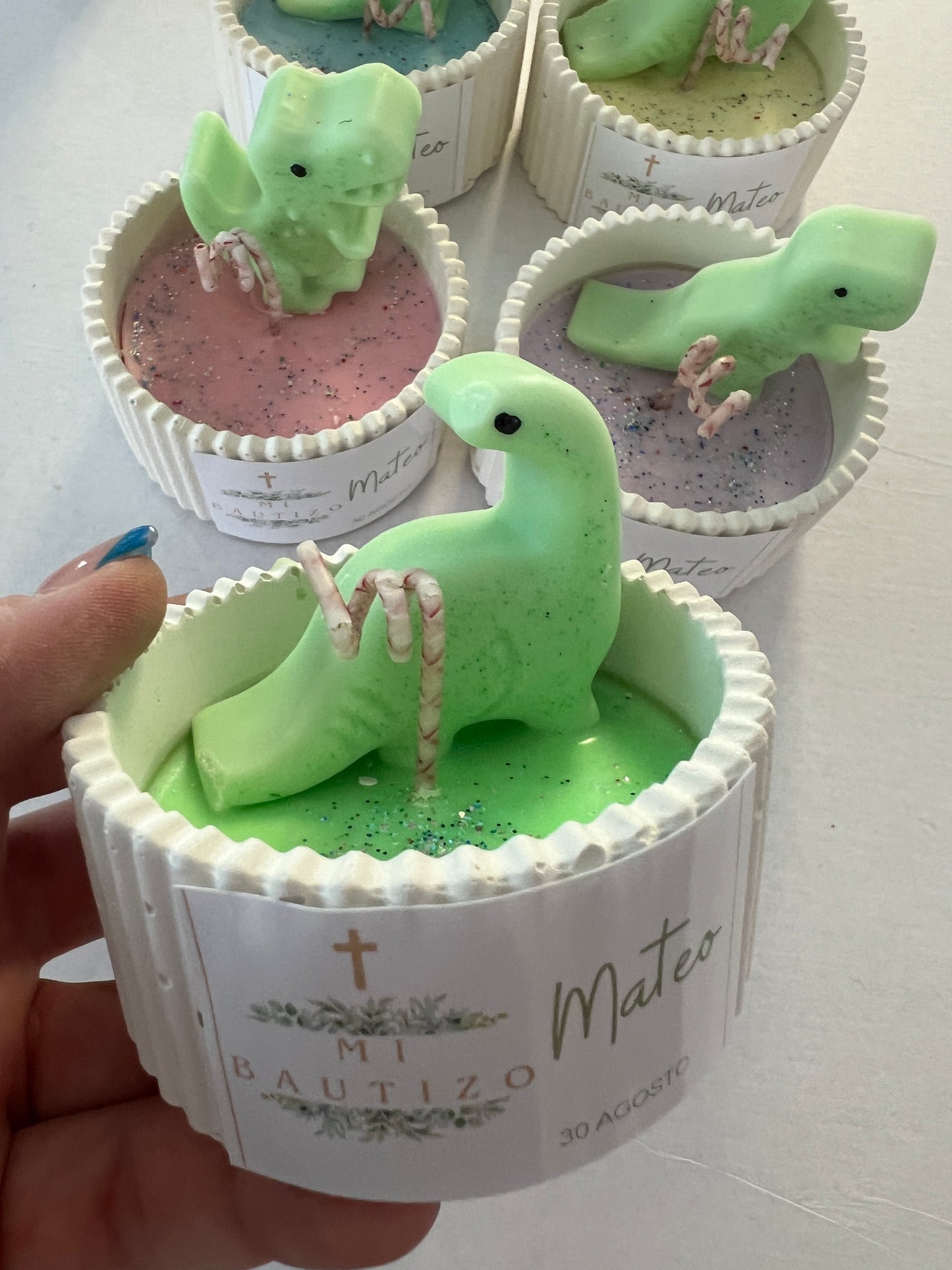 Dinosaurio en Maceta -Bautizo ⭐️⭐️⭐️⭐️