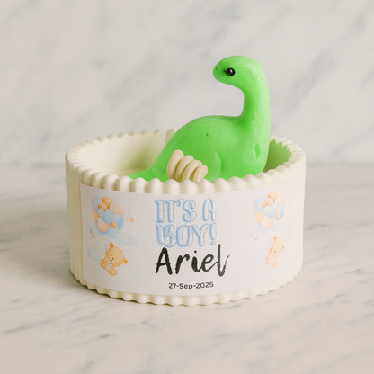 ✨Dinosaurio en Maceta Baby Shower– $70.30 c/u desde 25 pzas