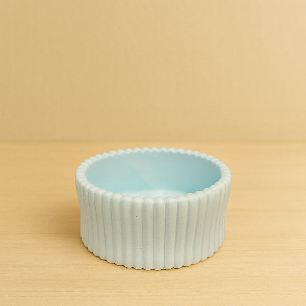 ✨ Base de Cemento Rayada –Blanco y Colores Pastel desde  $13.00  (mayoreo +25 pzas)