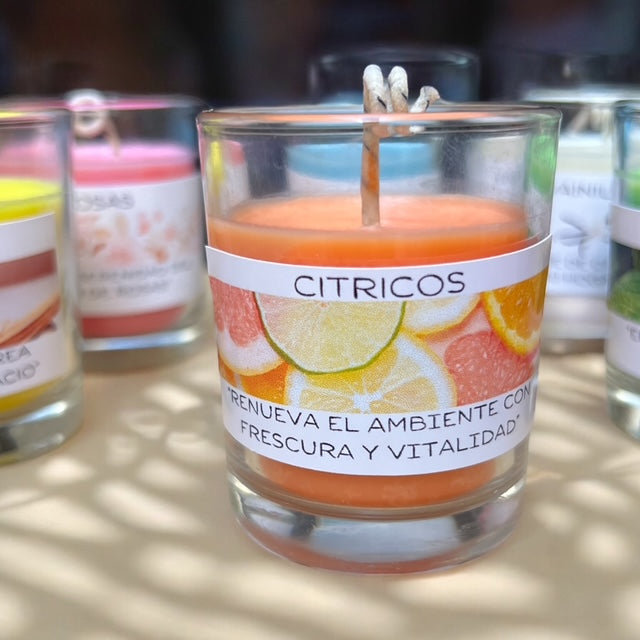 KIT ARMONIA DE 8 VELAS AROMATICAS