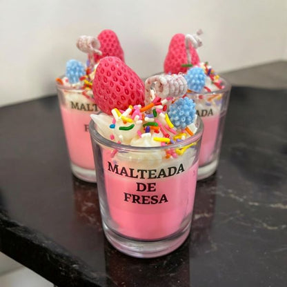 "MINI MALTEADA DE FRESA"