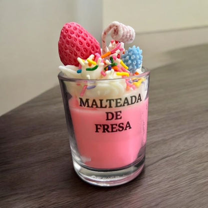 "MINI MALTEADA DE FRESA"