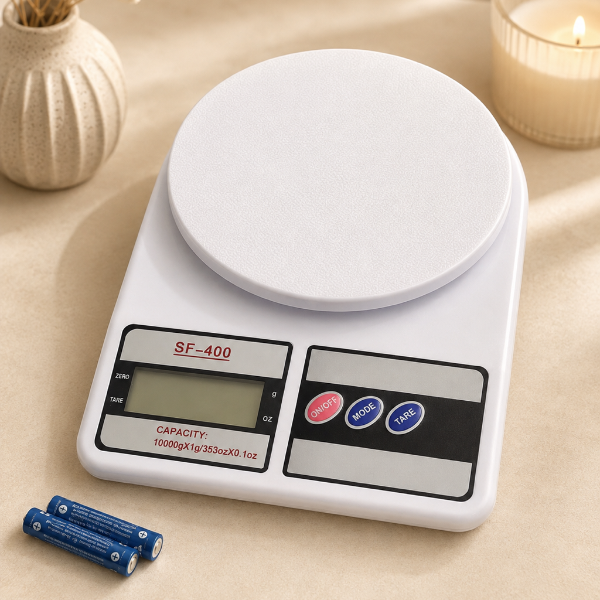 ✨ Báscula Gramera Digital para Cera y Fragancias - Hasta 10 kg