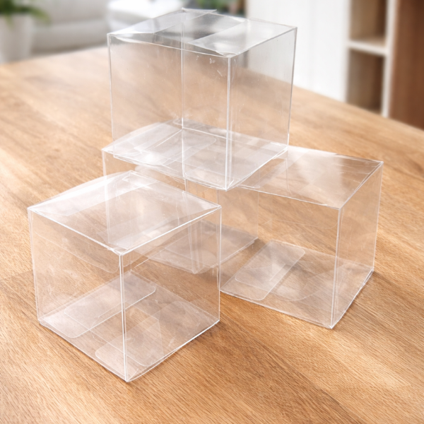 ✨Paquete 25 Cajas de Acetato Transparente 8×8×8 cm $260.00
