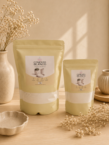 ✨Cemento Blanco para Piezas Decorativas |500g y 1kg |desde $28.00