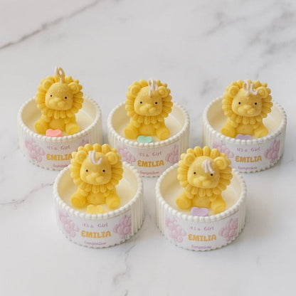 ✨Leoncito en Maceta  Baby Shower– $74.10 c/u desde 25 pzas