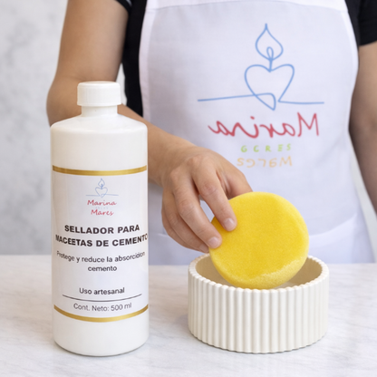 ✨Pack de 5 Esponjas para Sellador de Macetas y Piezas de Cemento - $90.00