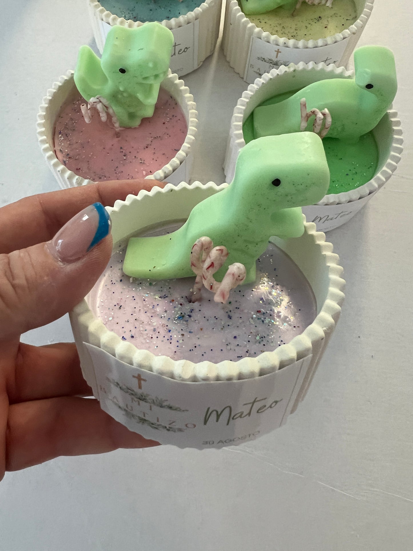 Dinosaurio en Maceta -Bautizo ⭐️⭐️⭐️⭐️