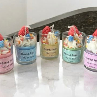 ✨Malteada de Fresa Baby Shower – $84.55 c/u desde 25 pzas
