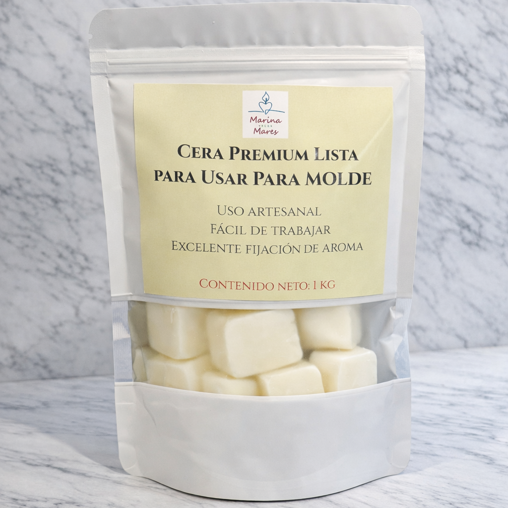 ✨ Cera Premium Lista para MOLDE – Ideal para Velas de molde ,Waxmelts y figuras decorativas