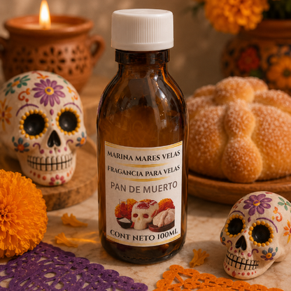 ✨ Fragancia PAN DE MUERTO para Velas – Aromas Intensos y Duraderos | desde $124.00