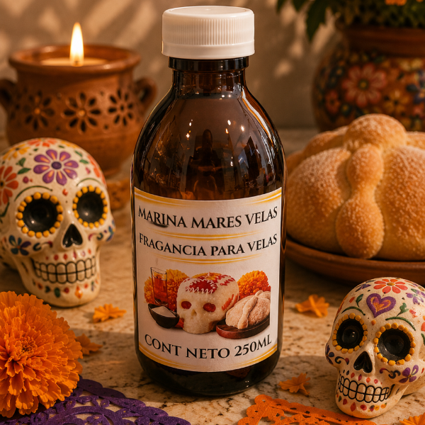 ✨ Fragancia PAN DE MUERTO para Velas – Aromas Intensos y Duraderos | desde $124.00