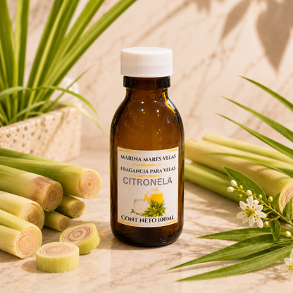 ✨ Fragancia CITRONELA para Velas – Aromas Intensos y Duraderos | desde $119.00