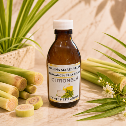 ✨ Fragancia CITRONELA para Velas – Aromas Intensos y Duraderos | desde $119.00