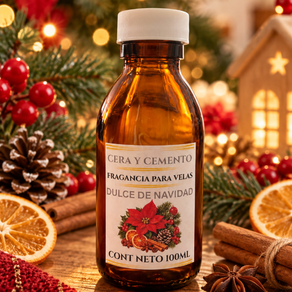 ✨ Fragancia DULCE DE NAVIDAD para Velas – Aroma Especial de Navidad