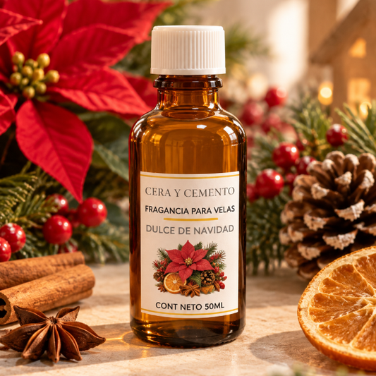 ✨ Fragancia DULCE DE NAVIDAD para Velas – Aroma Especial de Navidad