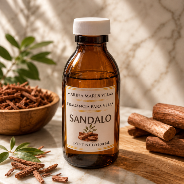 ✨ Fragancia SANDALO para Velas – Aromas Intensos y Duraderos |  desde $146.00