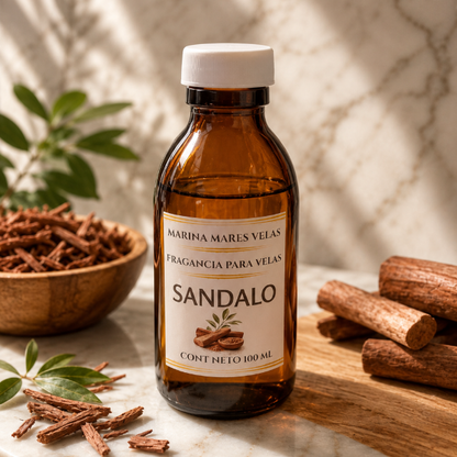 ✨ Fragancia SANDALO para Velas – Aromas Intensos y Duraderos |  desde $146.00