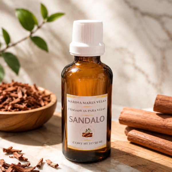 ✨ Fragancia SANDALO para Velas – Aromas Intensos y Duraderos |  desde $146.00
