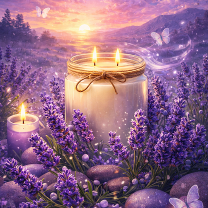 ✨ Fragancia LAVANDA RELAJANTE para Velas – Aromas Intensos y Duraderos |  desde $125.00