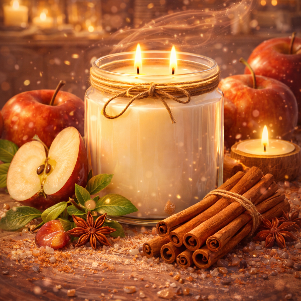 ✨ Fragancia MANZANA CANELA para Velas – Aromas Intensos y Duraderos |  desde $132.00