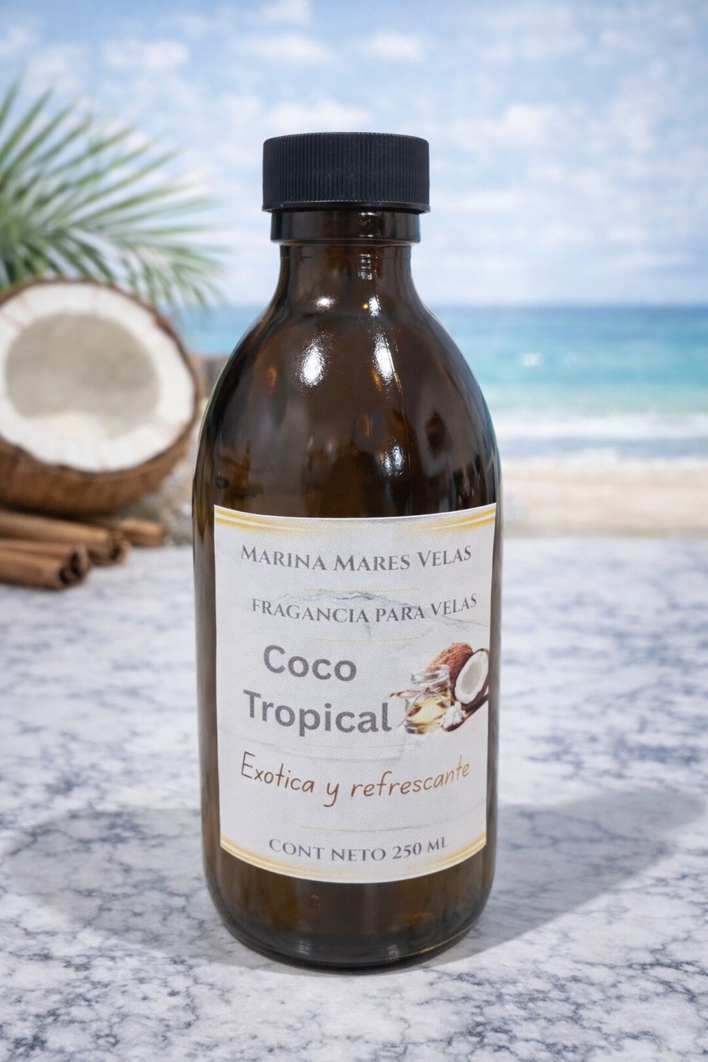 ✨ Fragancia COCO TROPICAL para Velas – Aromas Intensos y Duraderos |  desde $159.00