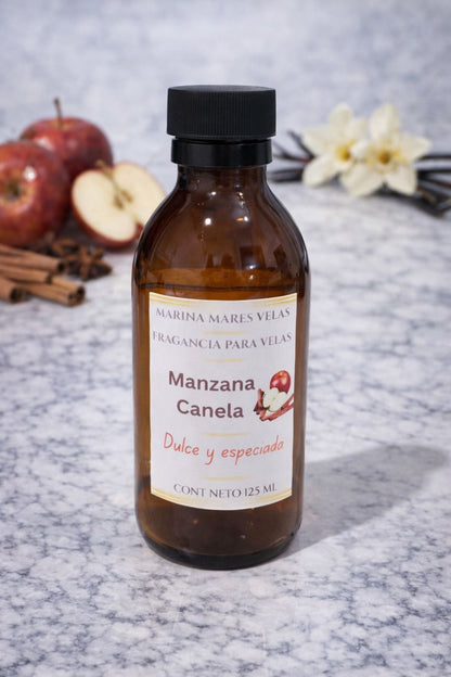 ✨ Fragancia MANZANA CANELA para Velas – Aromas Intensos y Duraderos |  desde $132.00