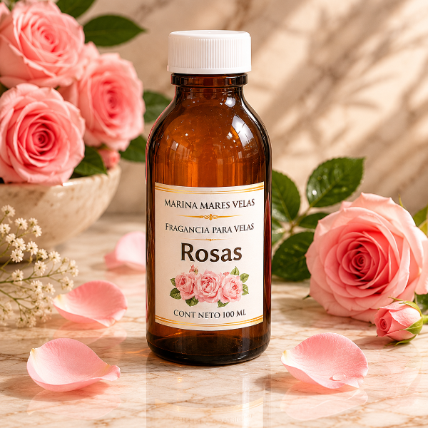 ✨ Fragancia ROSAS  para Velas – Aromas Intensos y Duraderos |  desde $123.00