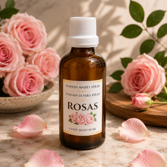 ✨ Fragancia ROSAS  para Velas – Aromas Intensos y Duraderos |  desde $123.00
