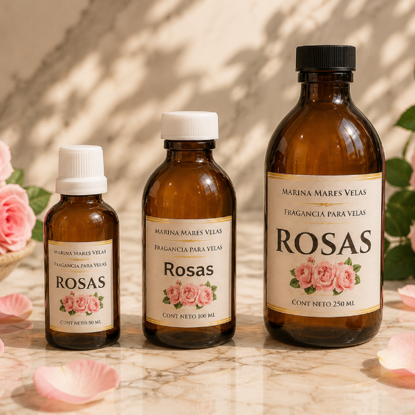 ✨ Fragancia ROSAS  para Velas – Aromas Intensos y Duraderos |  desde $123.00