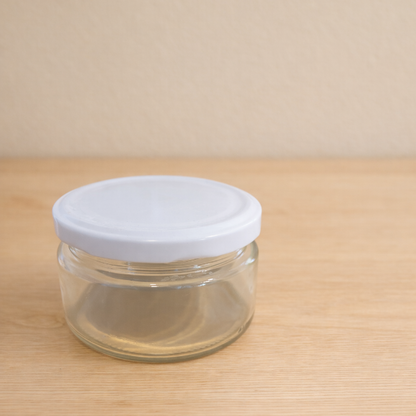 ✨Frasco de Vidrio Jar  170 ml  con Tapa de Aluminio- Ideal para Velas | desde $21 (mayoreo +25 pzas)