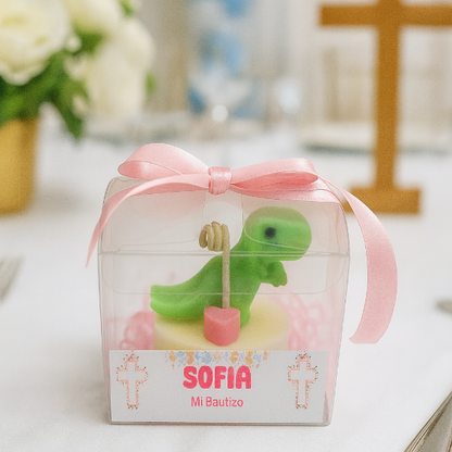 ✨Dinosaurio  Bautizo– $61.75 c/u desde 25 pzas