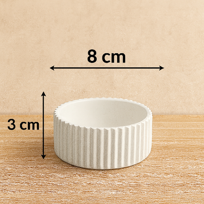 ✨Maceta Rayada Artesanal – $10.00 c/u (mayoreo desde 25 pzas)