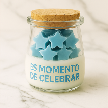 ✨Frasco con Estrellas Recuerdo para tu Evento – $65.55 c/u desde 25 pzas
