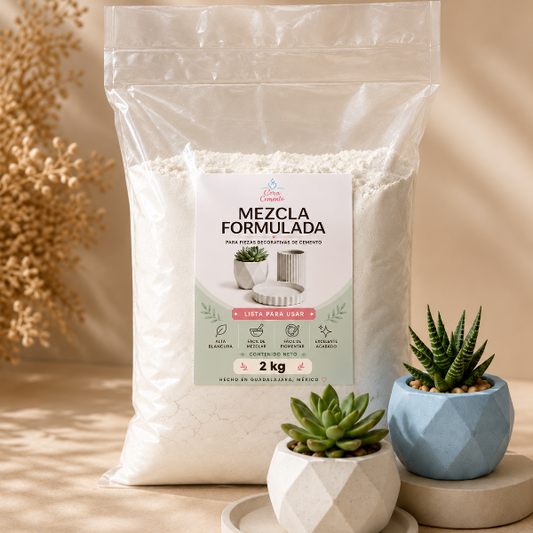 ✨Mezcla Formulada  para Macetas de Cemento |2kg
