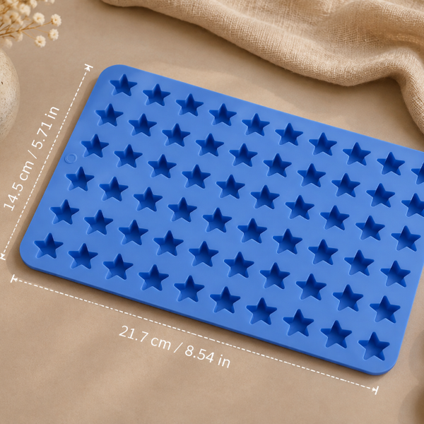 ✨Molde de Silicón  Estrellas – Ideal para Velas