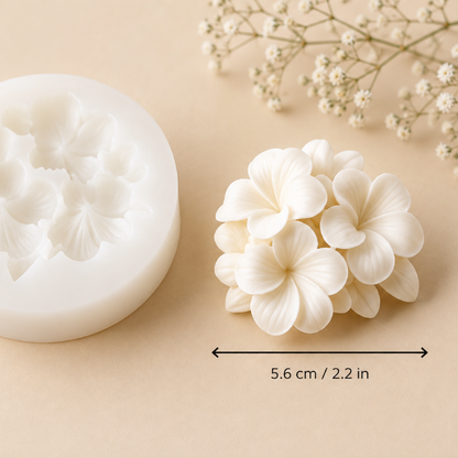 ✨Molde de Silicón  Flor Borboun– Ideal para Velas