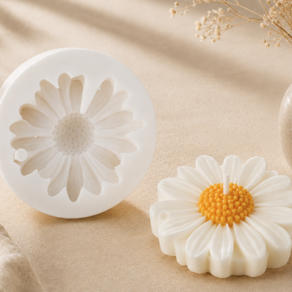 ✨Molde de Silicón  Margarita– Ideal para Velas
