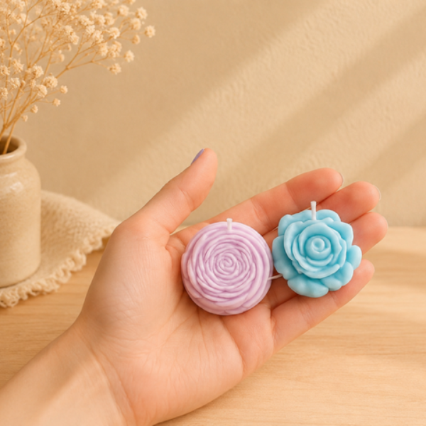 ✨Molde de Silicón  7 Flores – Ideal para Velas-$149.00