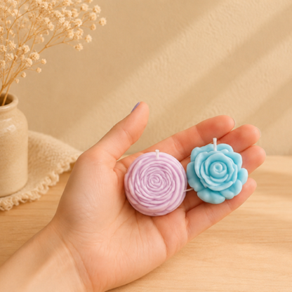 ✨Molde de Silicón  7 Flores – Ideal para Velas-$149.00