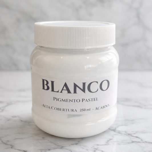 ✨Pigmento Pastel -Blanco-Rosa-Azul-Verde-Lila 250 ml - Pintura Especial para Cemento